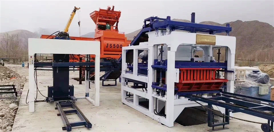 Road Color Brick Machine