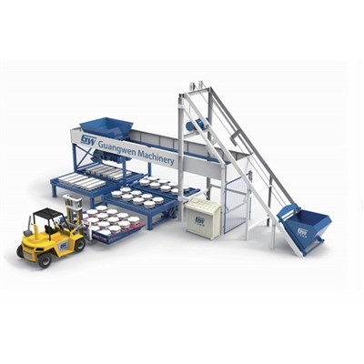 Гидравлический пресс для производства кирпича